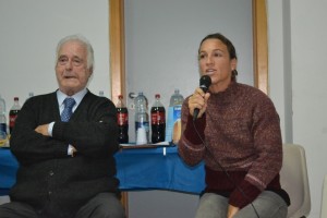 Festa dell'Atleta (il presidente Giuseppe Carmignani con Silvia Bosurgi)