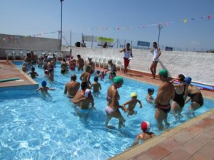 Piscina d'ambientamento per i più piccoli